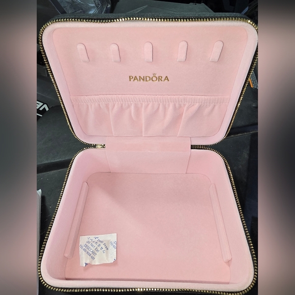 NWOTS! Pandora Black Small Textured Hard Shell Case - Picture 5 of 8